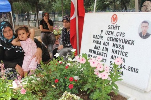 Foto - Küçük şehit kızı yürekleri dağladı