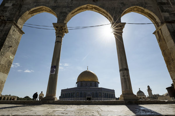 Kudüs'te cuma namazı