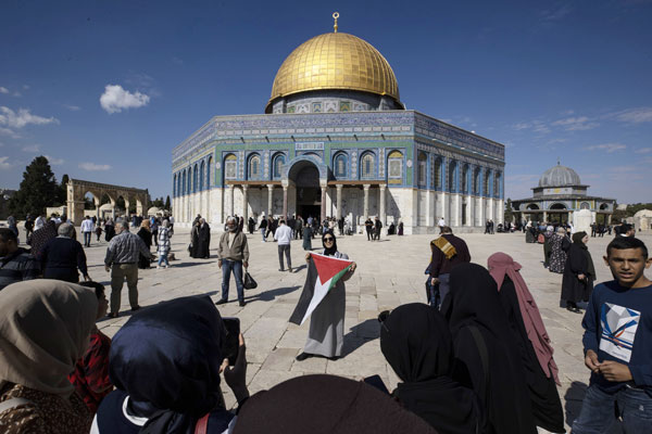 Foto - Kudüs'te cuma namazı