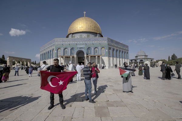 Foto - Kudüs'te cuma namazı