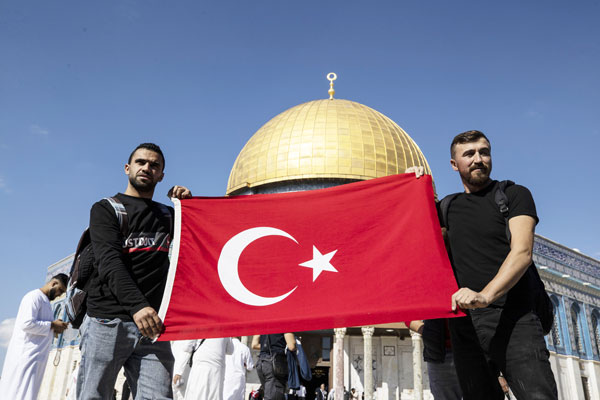 Foto - Kudüs'te cuma namazı