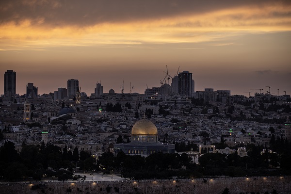 Foto - Kudüs'te gün batımı objektiflere yansıdı