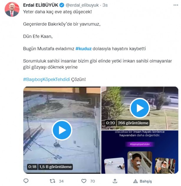 Foto - Kuduz olan küçük Mustafa, hayatını kaybetti! Sosyal medya ayağa kalktı! Hükümet, bakanlar, valilik ve belediye kamuoyundaki infiale hala sessiz!