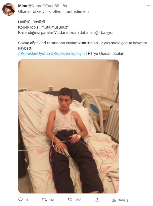 Foto - Kuduz olan küçük Mustafa, hayatını kaybetti! Sosyal medya ayağa kalktı! Hükümet, bakanlar, valilik ve belediye kamuoyundaki infiale hala sessiz!