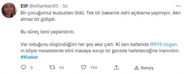 Foto - Kuduz olan küçük Mustafa, hayatını kaybetti! Sosyal medya ayağa kalktı! Hükümet, bakanlar, valilik ve belediye kamuoyundaki infiale hala sessiz!