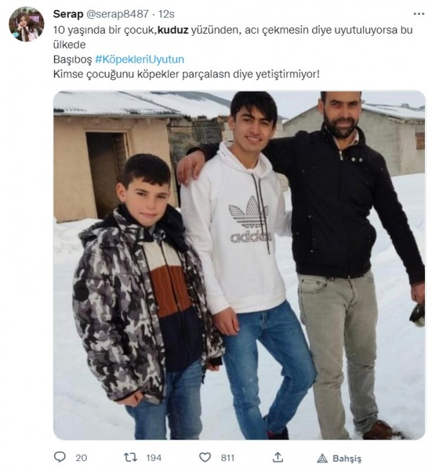 Foto - Kuduz olan küçük Mustafa, hayatını kaybetti! Sosyal medya ayağa kalktı! Hükümet, bakanlar, valilik ve belediye kamuoyundaki infiale hala sessiz!