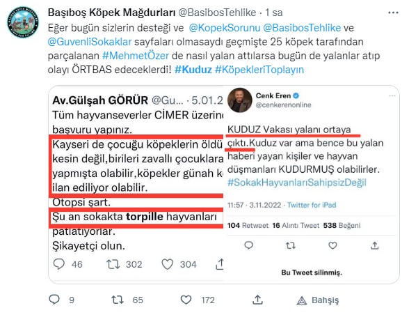 Foto - 'Kuduz' skandalının ardından vatandaşlar ayağa kalktı! Dezenformasyon yapan Cenk Eren'e sert tepki