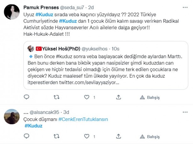 Foto - 'Kuduz' skandalının ardından vatandaşlar ayağa kalktı! Dezenformasyon yapan Cenk Eren'e sert tepki