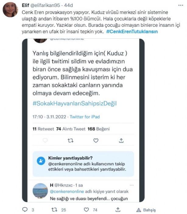 Foto - 'Kuduz' skandalının ardından vatandaşlar ayağa kalktı! Dezenformasyon yapan Cenk Eren'e sert tepki