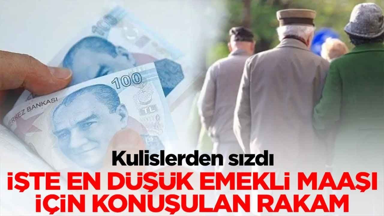 Kulislerden sızdı: İşte en düşük emekli maaşı için konuşulan rakam