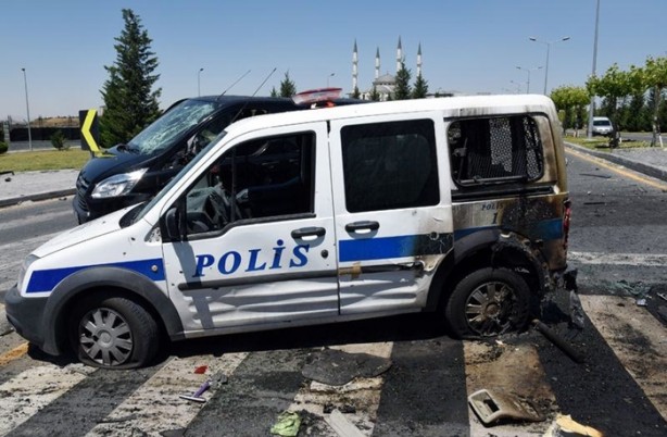 Foto - Külliye'de büyük hasar!