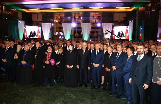 Foto - Külliyede'ki Cumhuriyet resepsiyonundan çarpıcı fotoğraflar