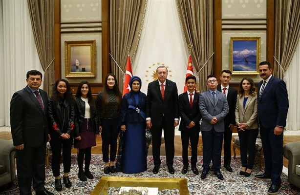 Foto - Külliyede'ki Cumhuriyet resepsiyonundan çarpıcı fotoğraflar