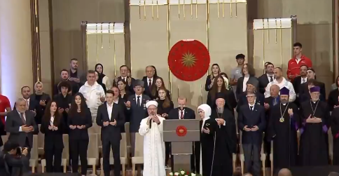 Foto - Külliye'deki dua sırasında herkes ellerini açtı! Maduro bakın ne yaptı, çok konuşulacak anlar