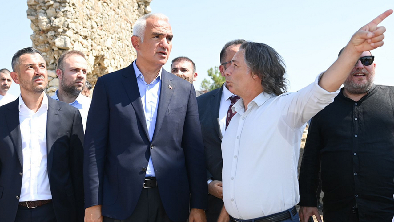 Foto - Kültür Bakanı Mehmet Nuri Ersoy müjdeyi verdi: Aspendos’ta tarih yeniden gün yüzüne çıkıyor!