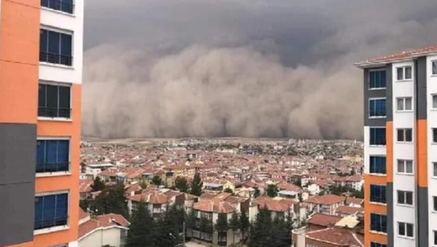 Foto - Kum fırtınası bir kenti daha vuracak