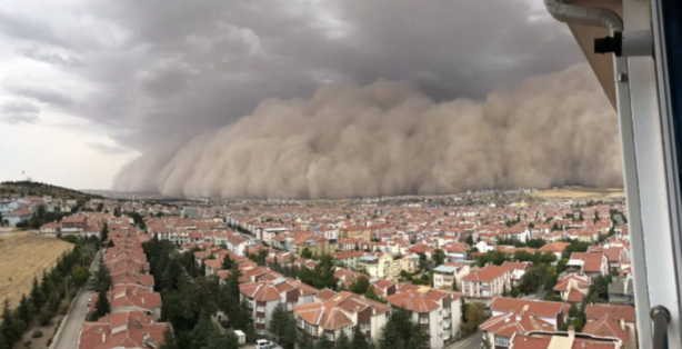 Foto - Kum fırtınası bir kenti daha vuracak