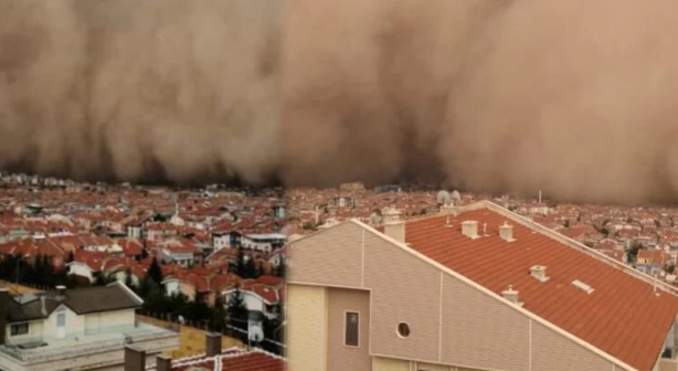 Foto - Kum fırtınası bir kenti daha vuracak