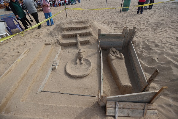 Foto - Kumdan heykeller yarıştı! 