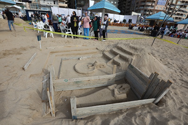 Foto - Kumdan heykeller yarıştı! 