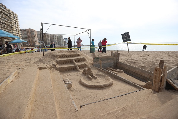 Foto - Kumdan heykeller yarıştı! 