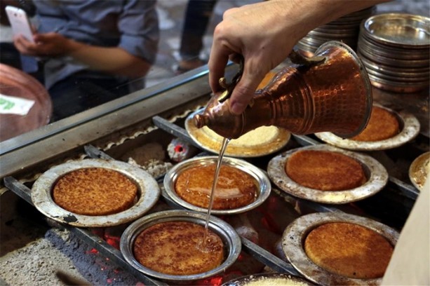 Foto - Künefe Avrupa yollarında