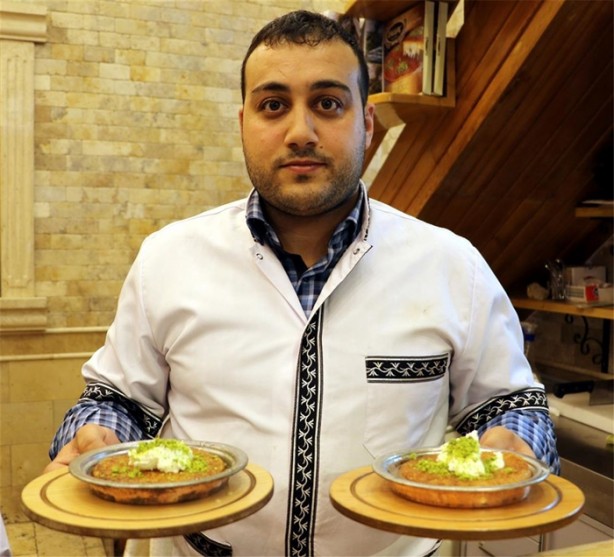 Foto - Künefe Avrupa yollarında