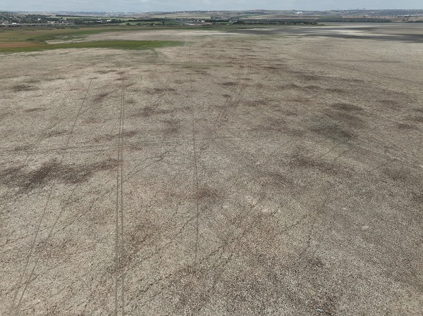 Foto - Kuraklık böyle görüntülendi! İstanbul barajları alarm veriyor