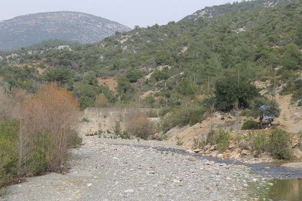 Foto - Kuraklık orayı da vurdu! Deliçay artık çağlamıyor