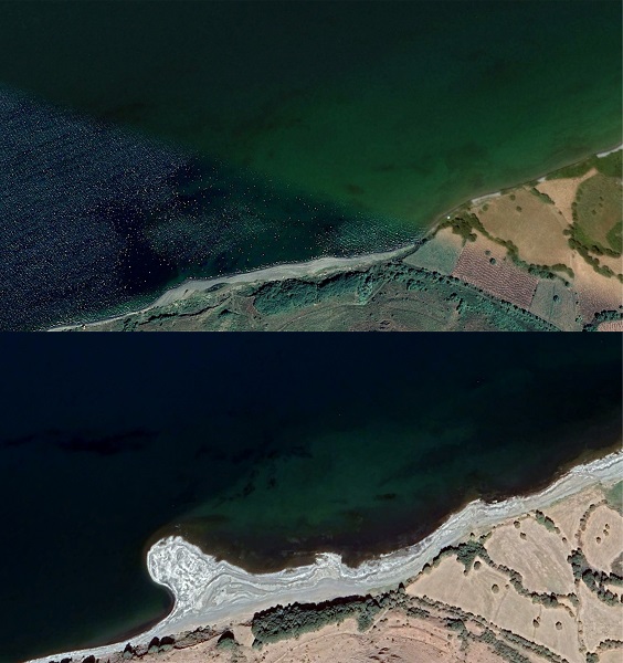 Foto - Kuraklık tehlikeli boyutlara yaklaşıyor! İşte, Van Gölü'nün son hali