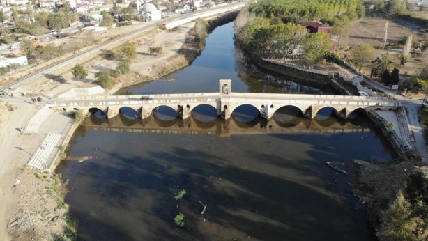 Foto - Kuraklık Tunca Nehri'ni vurdu