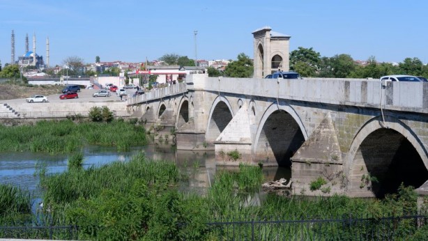 Foto - Kuraklıkla karşı karşıya kalan Tunca Nehri yeşillendi: İçler acısı bir durum