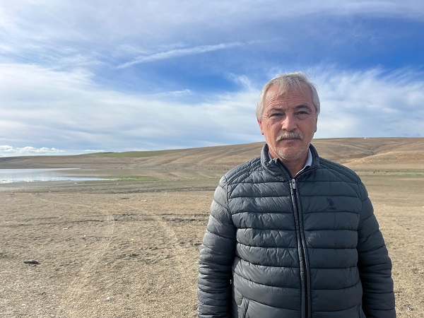 Foto - Kuraklıkta gelinen son nokta! O göletin suyu tamamen bitti