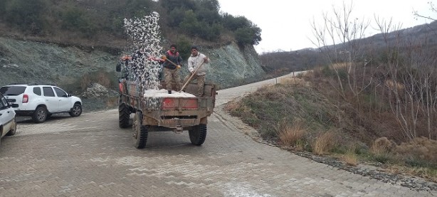 Foto - Kuraklıktan sonra gelen kar yüzleri güldürdü