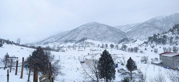 Foto - Kuraklıktan sonra gelen kar yüzleri güldürdü
