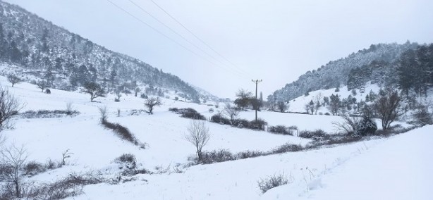 Foto - Kuraklıktan sonra gelen kar yüzleri güldürdü
