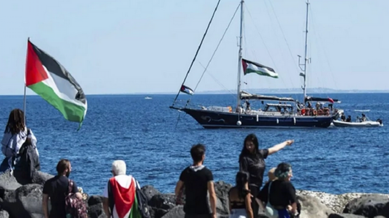 Küresel Kararlılık Filosu: Geç geliyoruz ama asla pes etmeyeceğiz! Gazze'ye doğru yola çıkacaklar! 