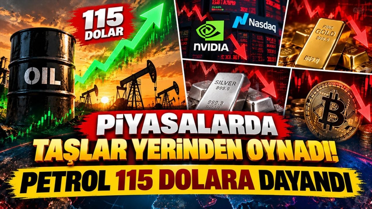 Küresel piyasalarda dengeler altüst oldu! Petrol 115 dolara koştu, teknoloji devleri çakıldı