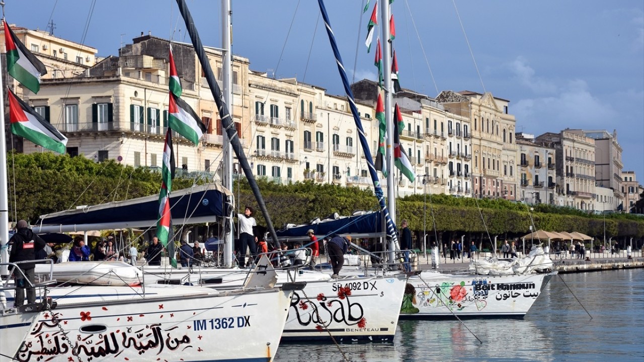 Küresel Sumud Filosu tekneleri İtalya'ya ulaştı Adım adım Gazze