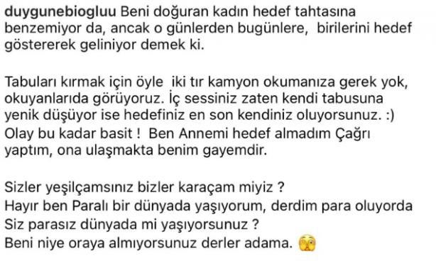 Foto - Kürtaj olsaydılar, pislik temizlenmiş mi olacaktı? Metin Akpınar'ın kızından akla ziyan tehdit