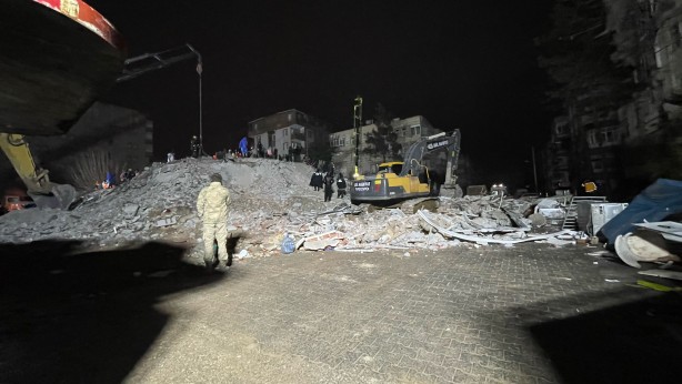 Foto - Kurtarma çalışmaları gece de devam ediyor