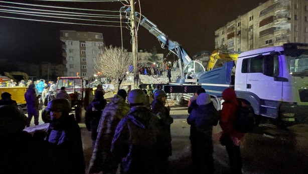 Foto - Kurtarma çalışmaları gece de devam ediyor