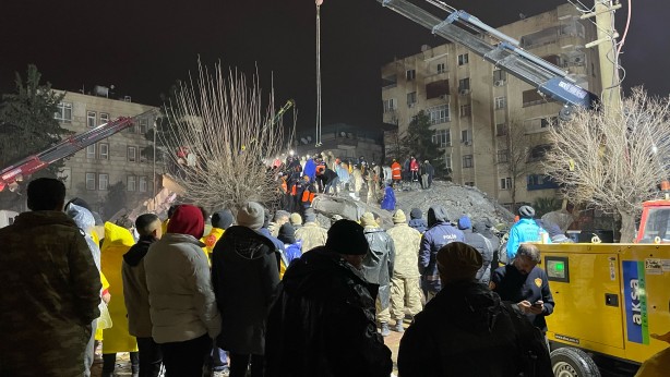Foto - Kurtarma çalışmaları gece de devam ediyor