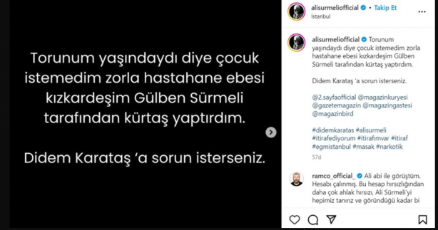 Foto - Kurtlar Vadisi’nin 'Zaza dayısı' Ali Sürmeli'nin bombaları ifşa oldu! Büyük rezillik patlak verdi
