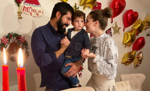 Foto - Kuruluş Osman'ın Osman Bey'i Burak Özçivit ve oğlu Karan sosyal medyayı salladı! "Orhan Gazi yetişiyor"