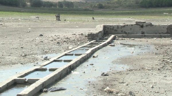 Foto - Kuruyan Sazlıdere Barajı’nda görüldü! 50 yıl sonra gelen şaşkınlık