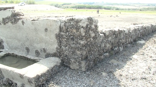 Foto - Kuruyan Sazlıdere Barajı’nda görüldü! 50 yıl sonra gelen şaşkınlık