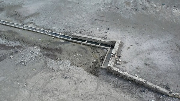 Foto - Kuruyan Sazlıdere Barajı’nda görüldü! 50 yıl sonra gelen şaşkınlık