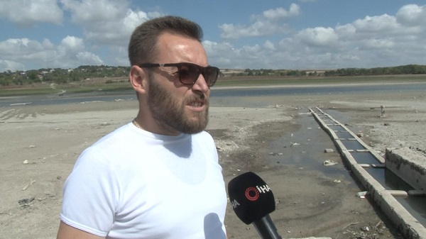 Foto - Kuruyan Sazlıdere Barajı’nda görüldü! 50 yıl sonra gelen şaşkınlık