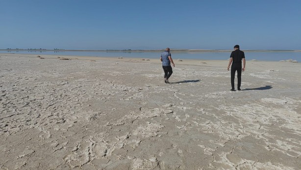Foto - Kuş cenneti Arin Gölü'nde kuraklık tehlikesi